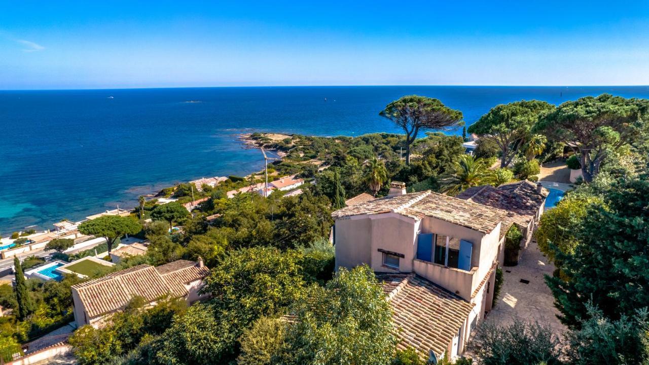 Superbe Villa, Incroyable Vue Mer, Piscine Chauffee, Climatisee Sainte-Maxime Zewnętrze zdjęcie