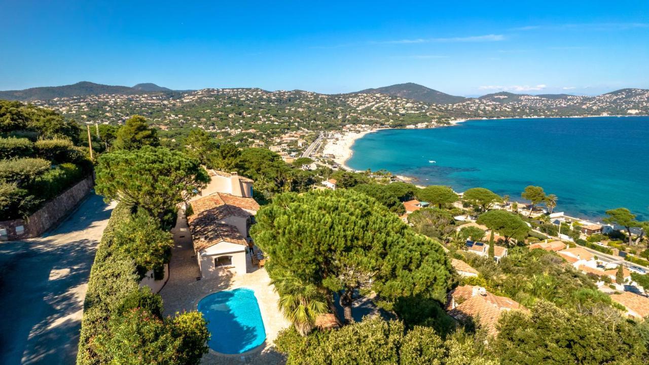 Superbe Villa, Incroyable Vue Mer, Piscine Chauffee, Climatisee Sainte-Maxime Zewnętrze zdjęcie