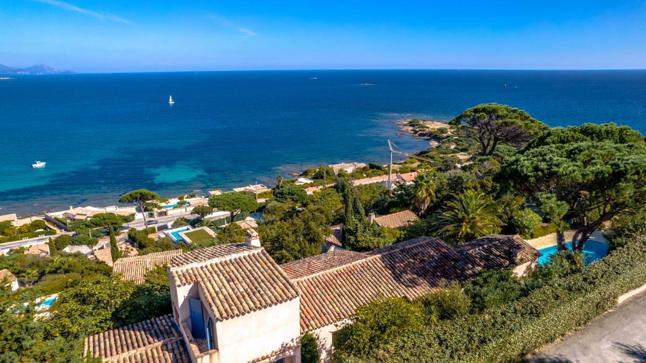 Superbe Villa, Incroyable Vue Mer, Piscine Chauffee, Climatisee Sainte-Maxime Zewnętrze zdjęcie