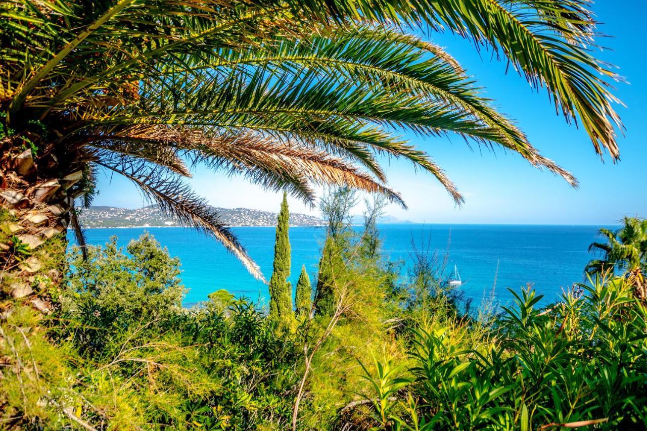 Superbe Villa, Incroyable Vue Mer, Piscine Chauffee, Climatisee Sainte-Maxime Zewnętrze zdjęcie