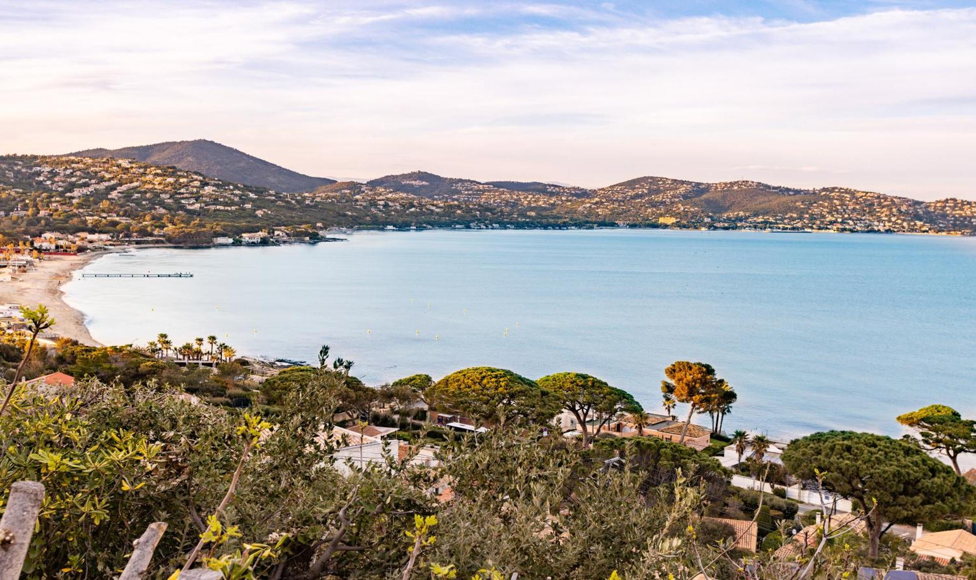 Superbe Villa, Incroyable Vue Mer, Piscine Chauffee, Climatisee Sainte-Maxime Zewnętrze zdjęcie