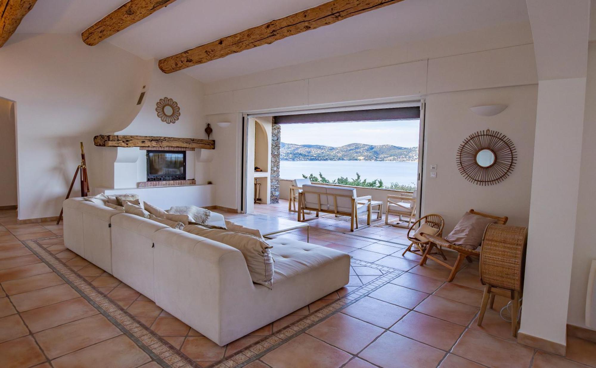 Superbe Villa, Incroyable Vue Mer, Piscine Chauffee, Climatisee Sainte-Maxime Zewnętrze zdjęcie